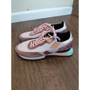 GHOUD RUSH Women Size 41 Sneaker  Calf Leather Suede Multicolor